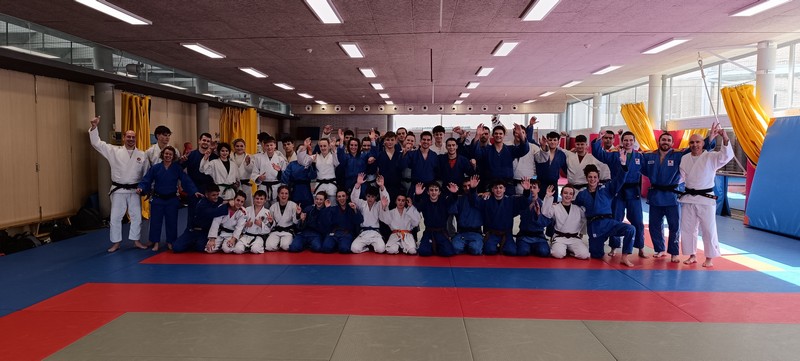 Todo un exito el Stage de Judo Pamplona con Alberto Gaitero y Estrella Lopez. 02-04-24. FOTOS.